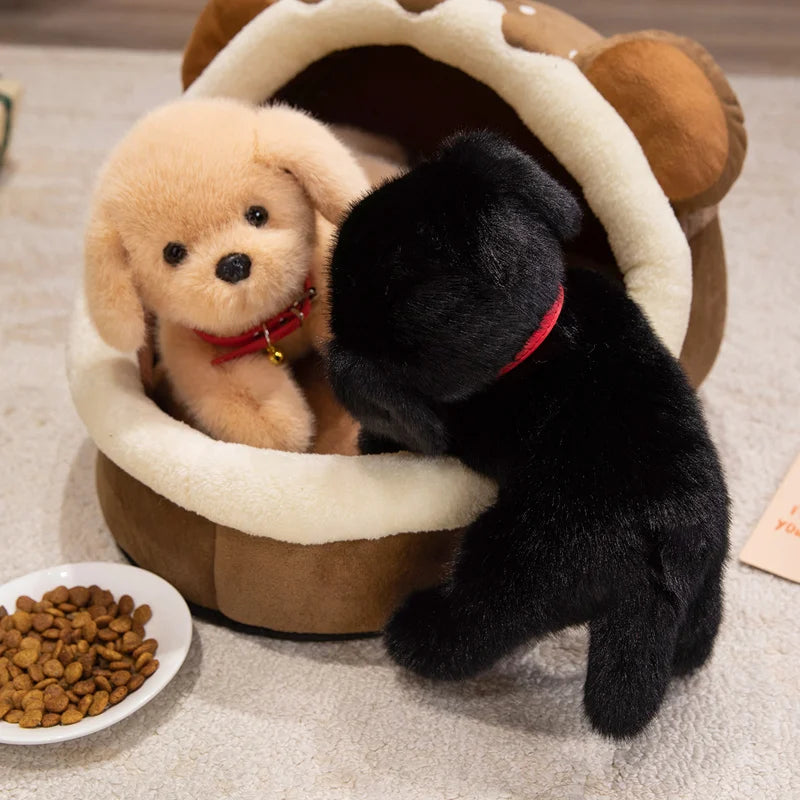 Soft Labrador Stuffed Toy – Sleeping Pillow