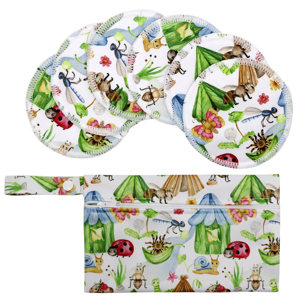 Breastfeeding Pads – Recycled Polyester, Absorbent & Reusable