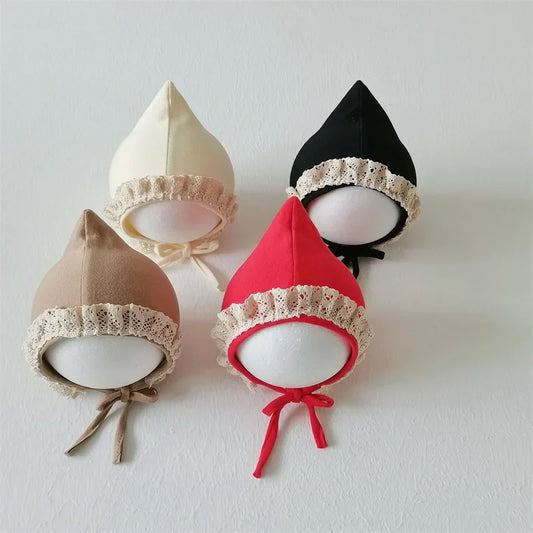 Cute Baby Witch Hat Autumn Princess Ear Protection Cap
