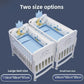 Convertible Baby Crib – Luxury Nest Bed with Mobility