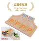 Wooden Train Track Set – Racing, Bridges & Tunnel Accessories Toy