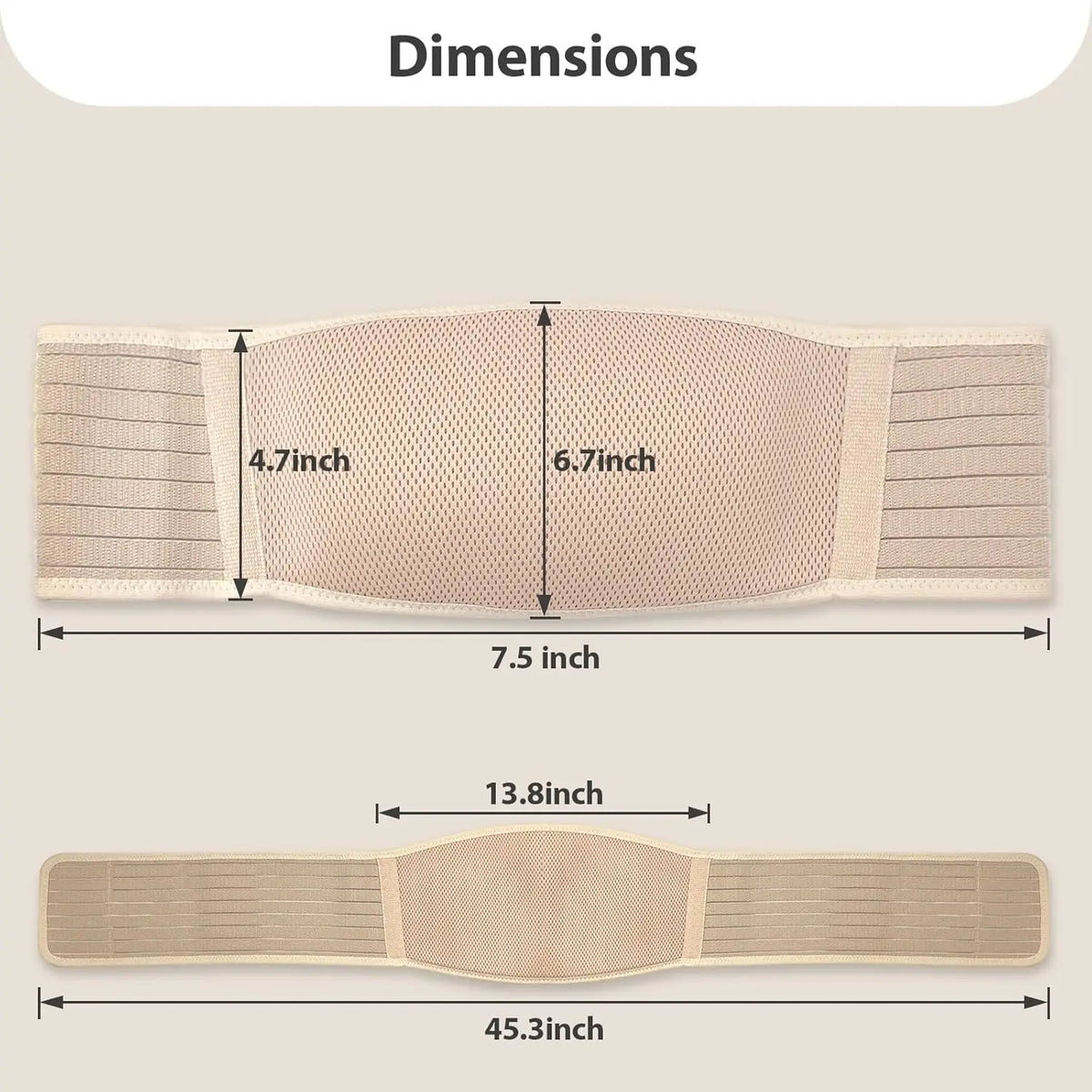 Belly Band for Pregnant Women | Pain Relief & Bump Support Belt