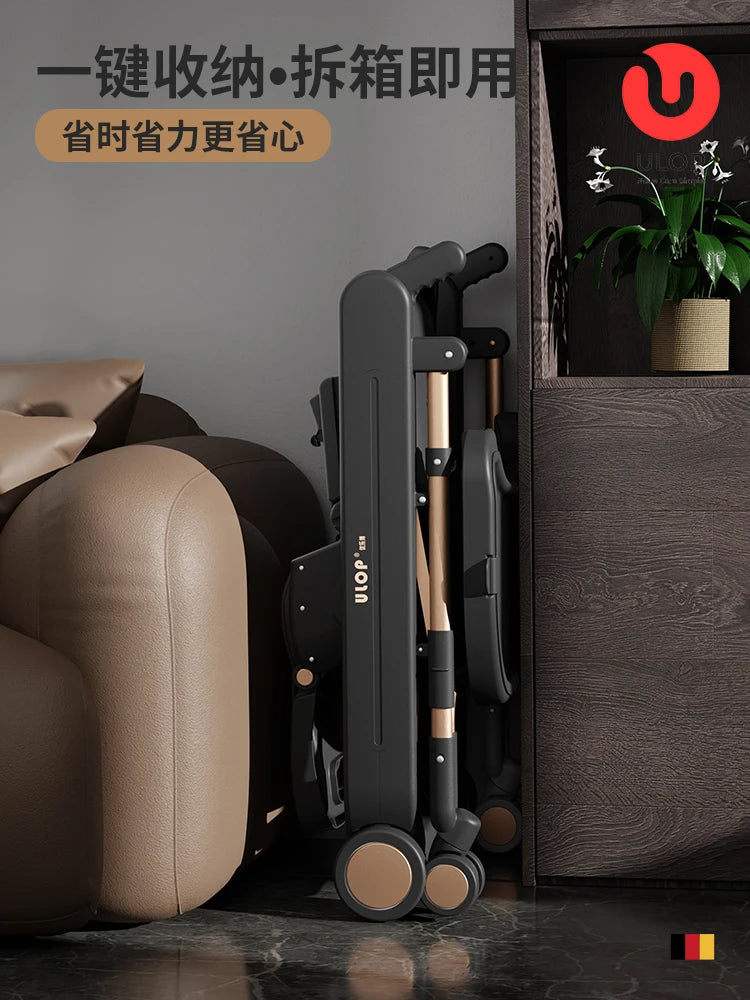 High-End Foldable Baby Highchair – Adjustable, Safe & Stable Dining Seat