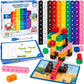 Cubes Montessori pour enfants – Jeu de construction éducatif
