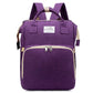 Sac à main tendance pour maman avec lit bébé pliable