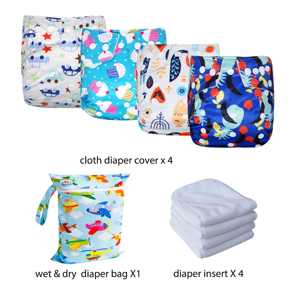 Babyland Waterproof Cloth Diaper Kit