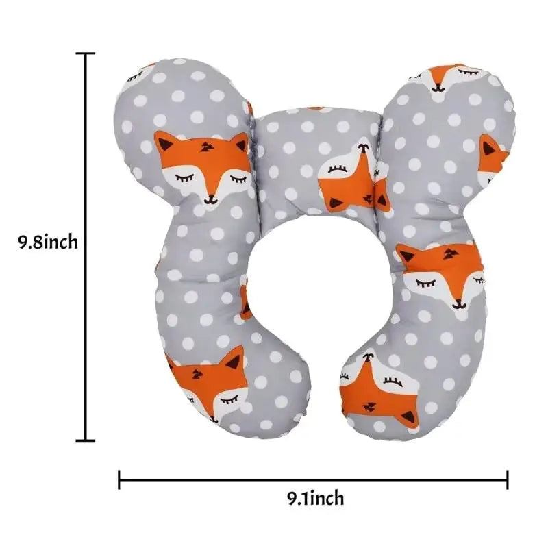 Oreiller de voyage pour enfants | Coussin doux pour la tête et la nuque de bébé
