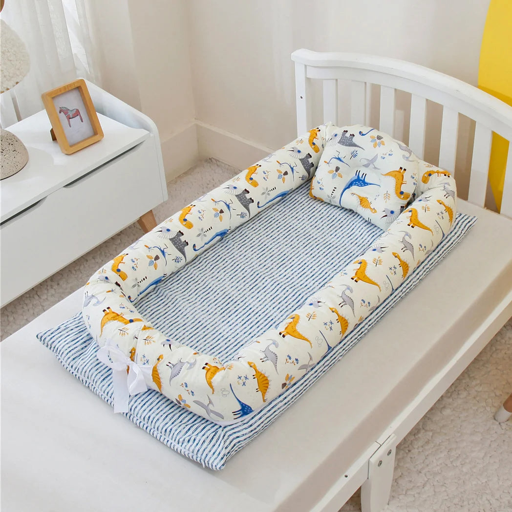 Portable Baby Nest – Folding Travel Bed for Newborns