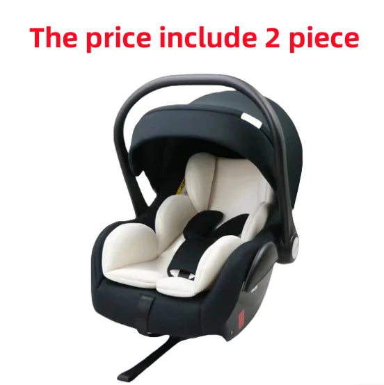 Poussette double 2025 – Poussette double de haute qualité avec garantie d'un an