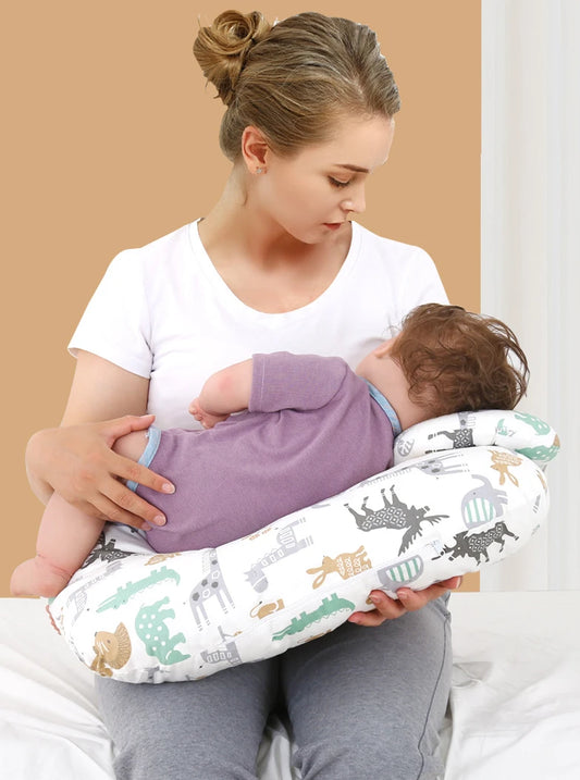 Baby Nursing Pillow – Breastfeeding Cushion with Waist Support
