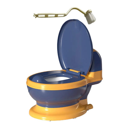 Pot d'apprentissage de la propreté – Compact avec brosse et lingettes