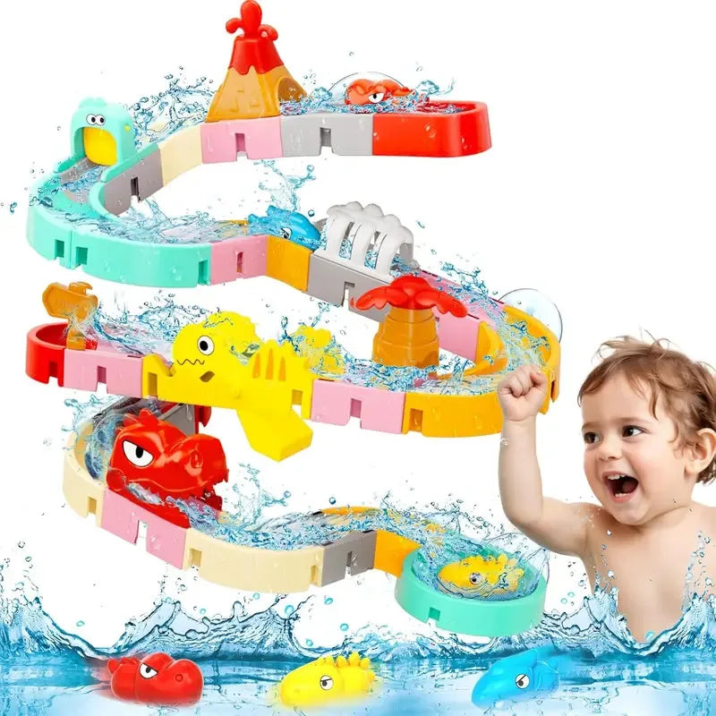 DIY Water Slide Bath Toy – Spray & Pool Fun for Kids