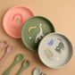 Silicone Baby Plate – Fun Dinosaur Tray for Self-Feeding