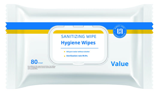80-Pack Baby & Household Wet Wipes – Gentle & Pregnancy-Safe
