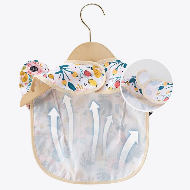 Mess-Proof Waterproof Baby Feeding Apron (0–4Y)