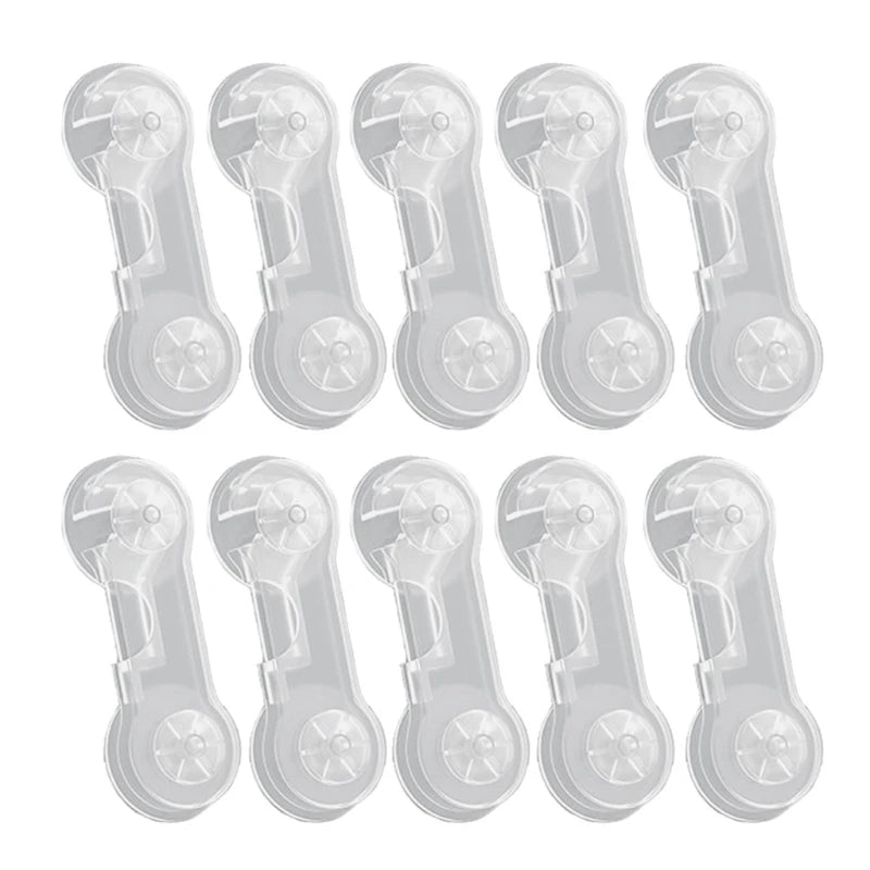 Baby Cabinet Locks 5/10Pcs Drawer Fridge Safety Buckle