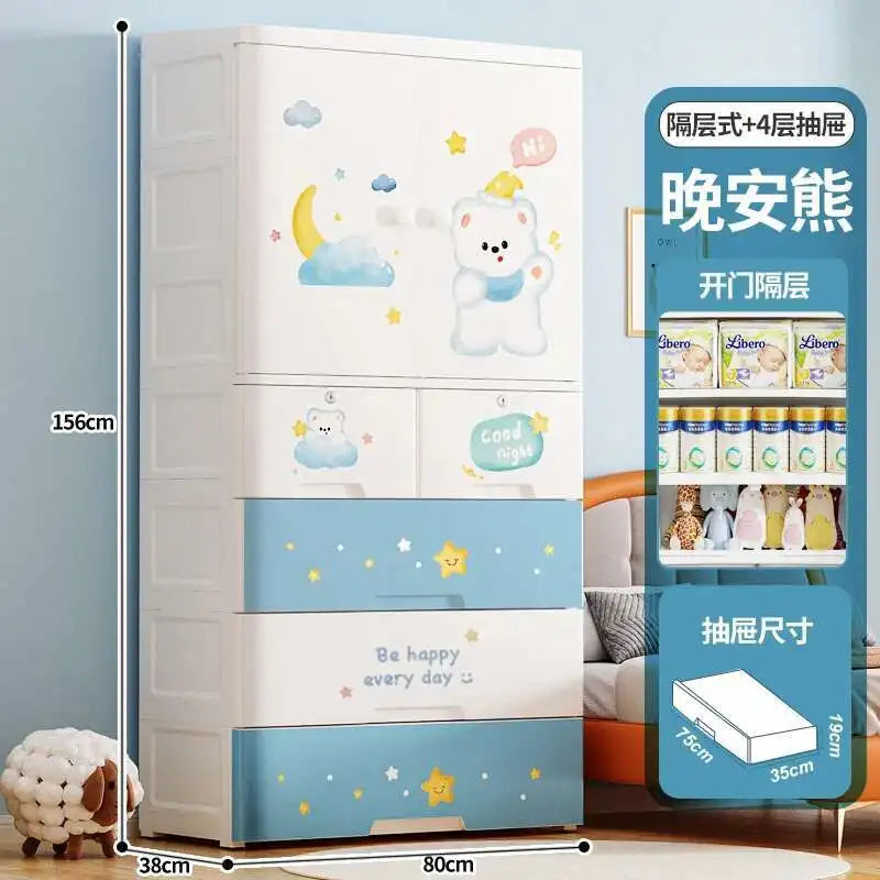 Kids Storage Cabinet – Chest, Cupboard & Wardrobe