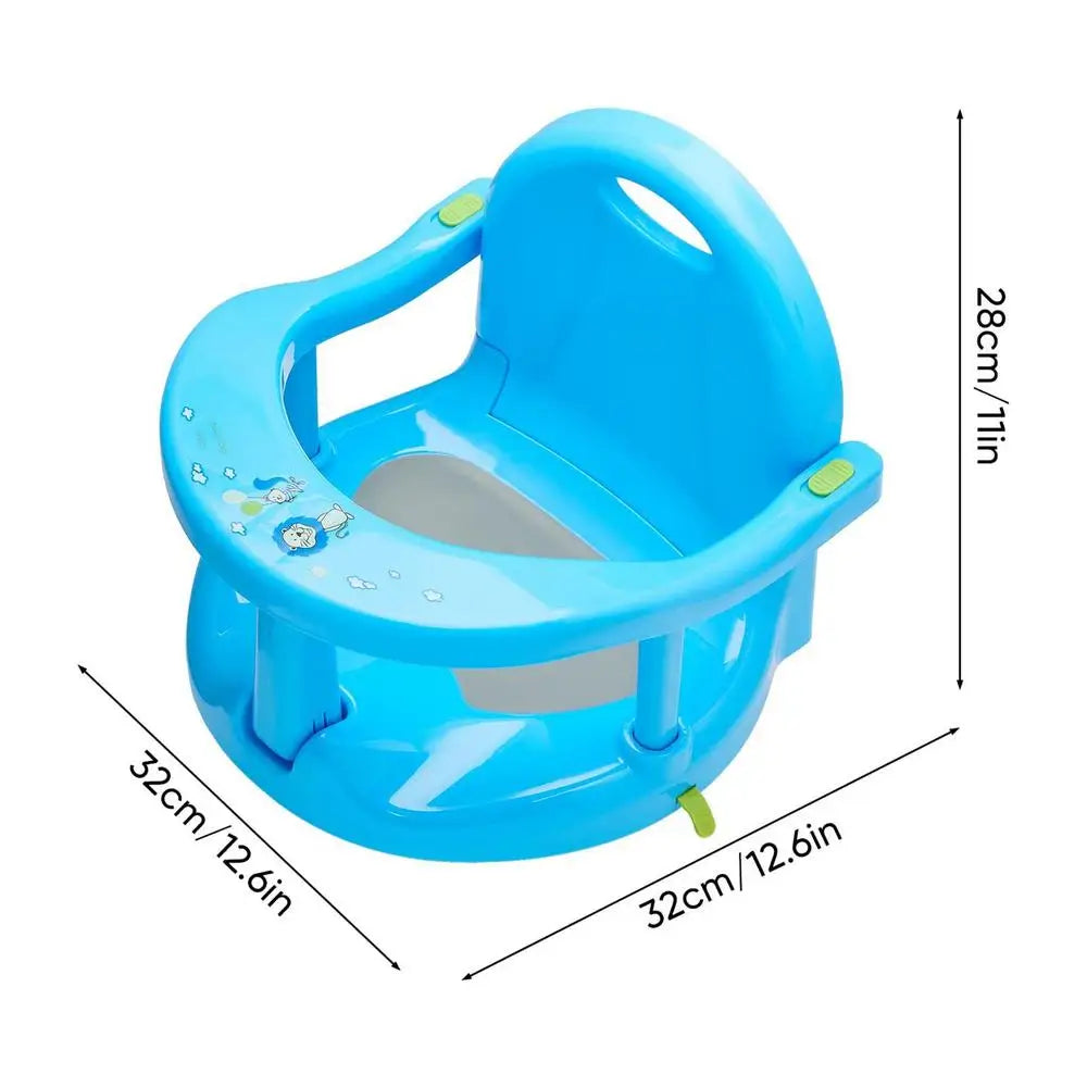 Baby Bath Seat Mat – Foldable, Anti-Slip & Secure