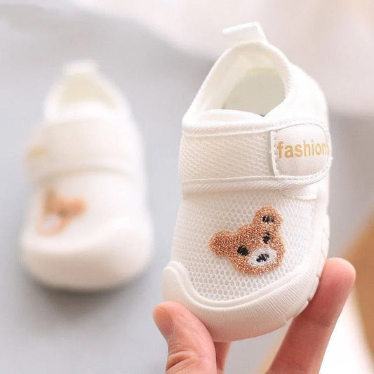 Baby Girls Boys Casual Shoes Breathable Mesh Children Sneakers Cartoon Kids Toddler Shoes Soft Sole Infant First Walkers Shoes