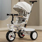Premium Baby Tricycle (1–6 Years) – Parent Push, Adjustable Seat & Canopy