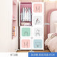 Armoire bébé en plastique – Petite armoire pour vêtements de fille